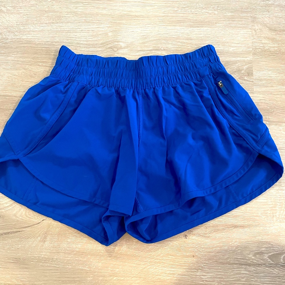Lulu Lemon Track That 4in Shorts, Size:8